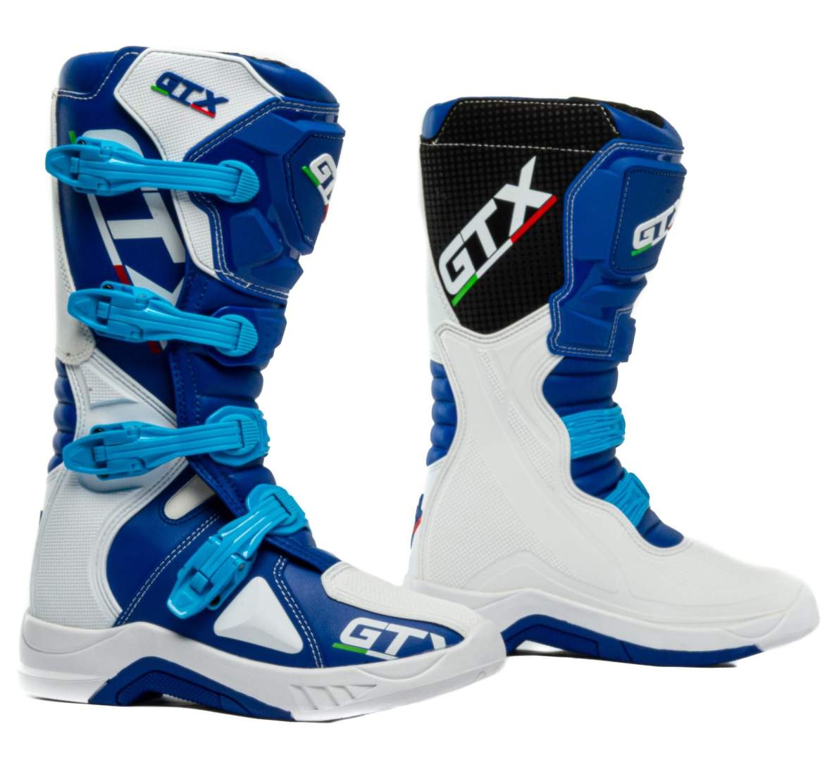 Мотоботы GTX MX №2 blue/white (р. 40)