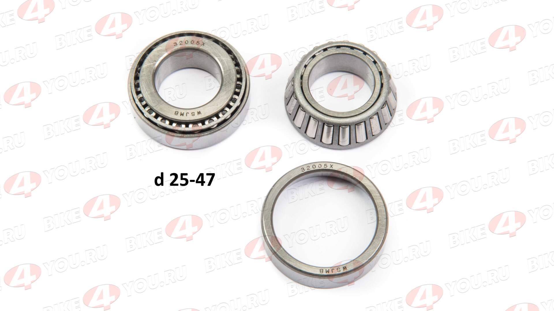 Подшипник руля XR250 LITE (JL 320 05 X) (d=25-47mm)