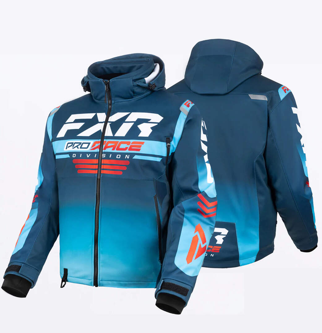 Куртка для снегохода FXR RRX №2 blue (текстиль) (XL)