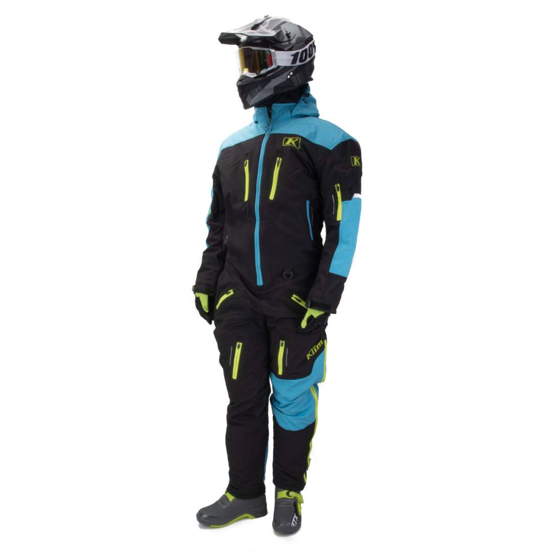 Комбинезон для снегохода KLIM №4 blue (текстиль) (S)